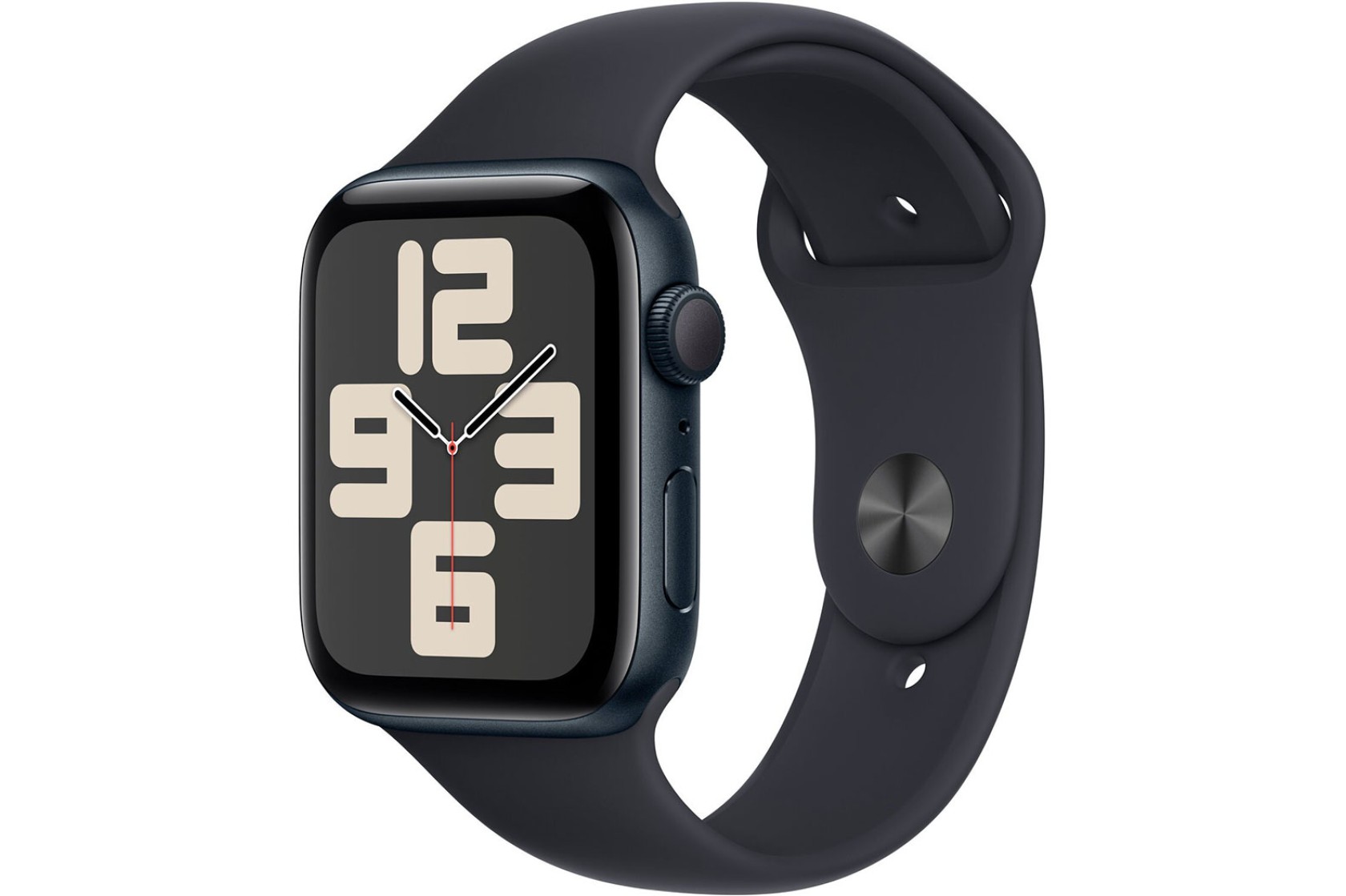 Смартгодинник Apple Watch SE GPS 44mm Midnight Aluminium Case with Midnight Sport Band – S/M