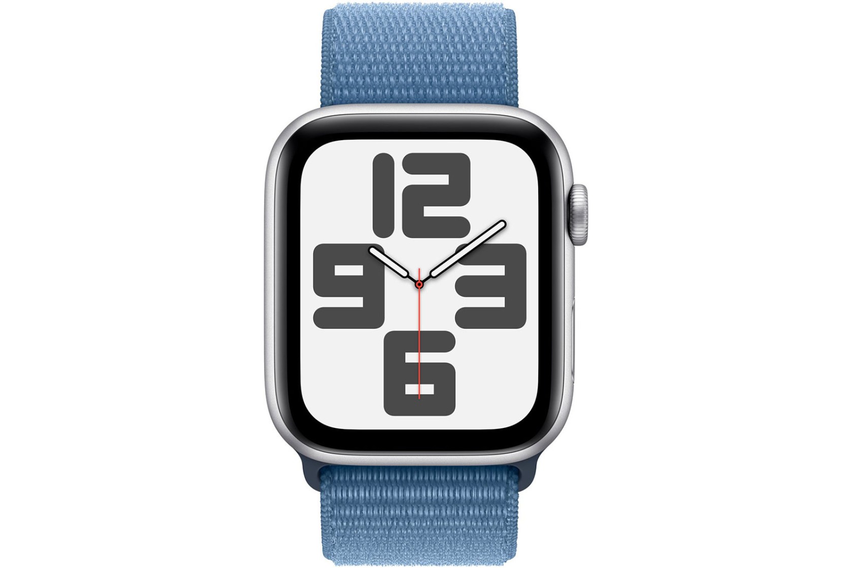 Смартгодинник Apple Watch SE GPS 44mm Silver Aluminium Case with Winter Blue Sport Loop