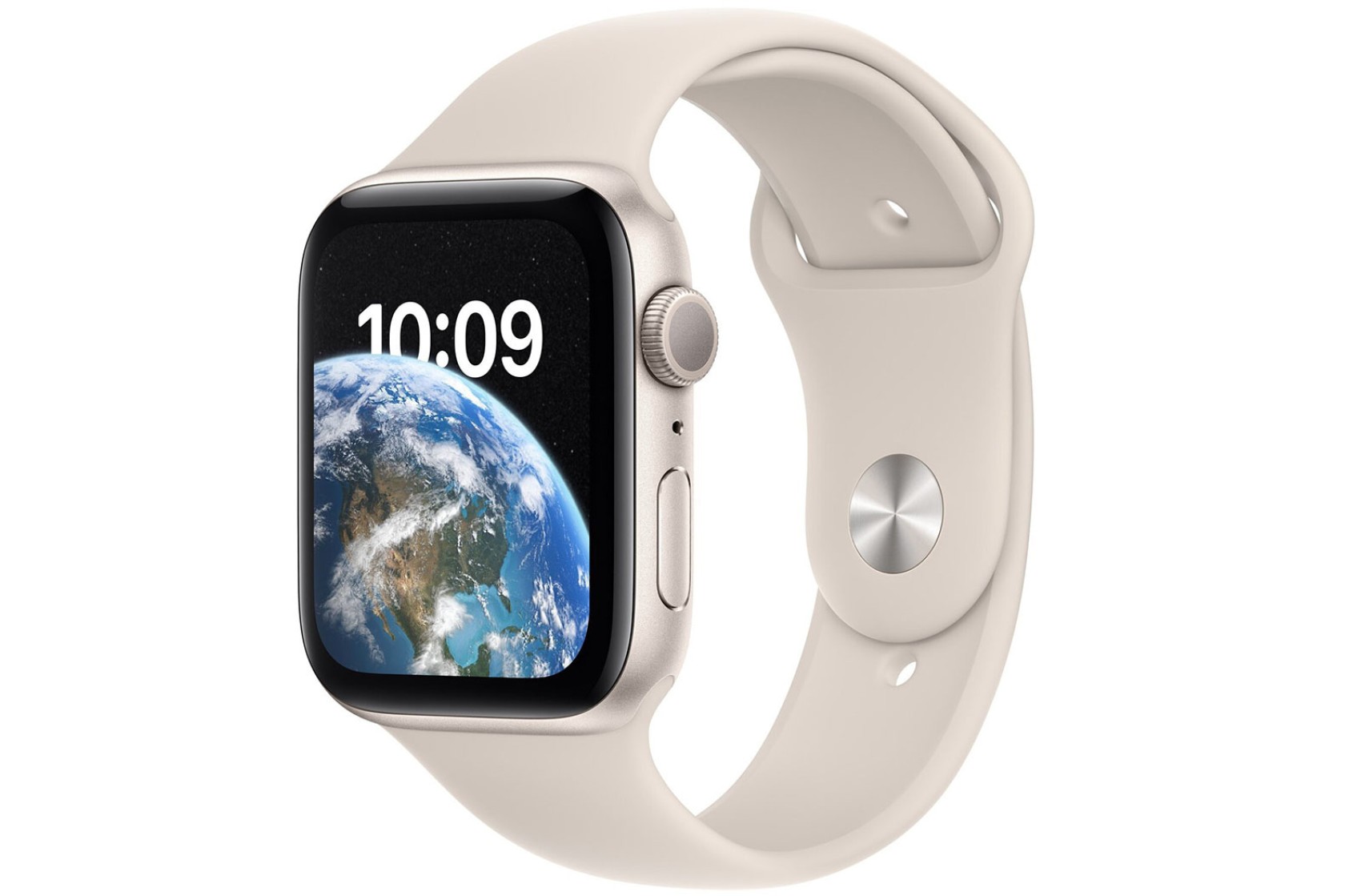 Смартгодинник Apple Watch SE GPS 44mm Starlight Aluminium Case with Starlight Sport Band