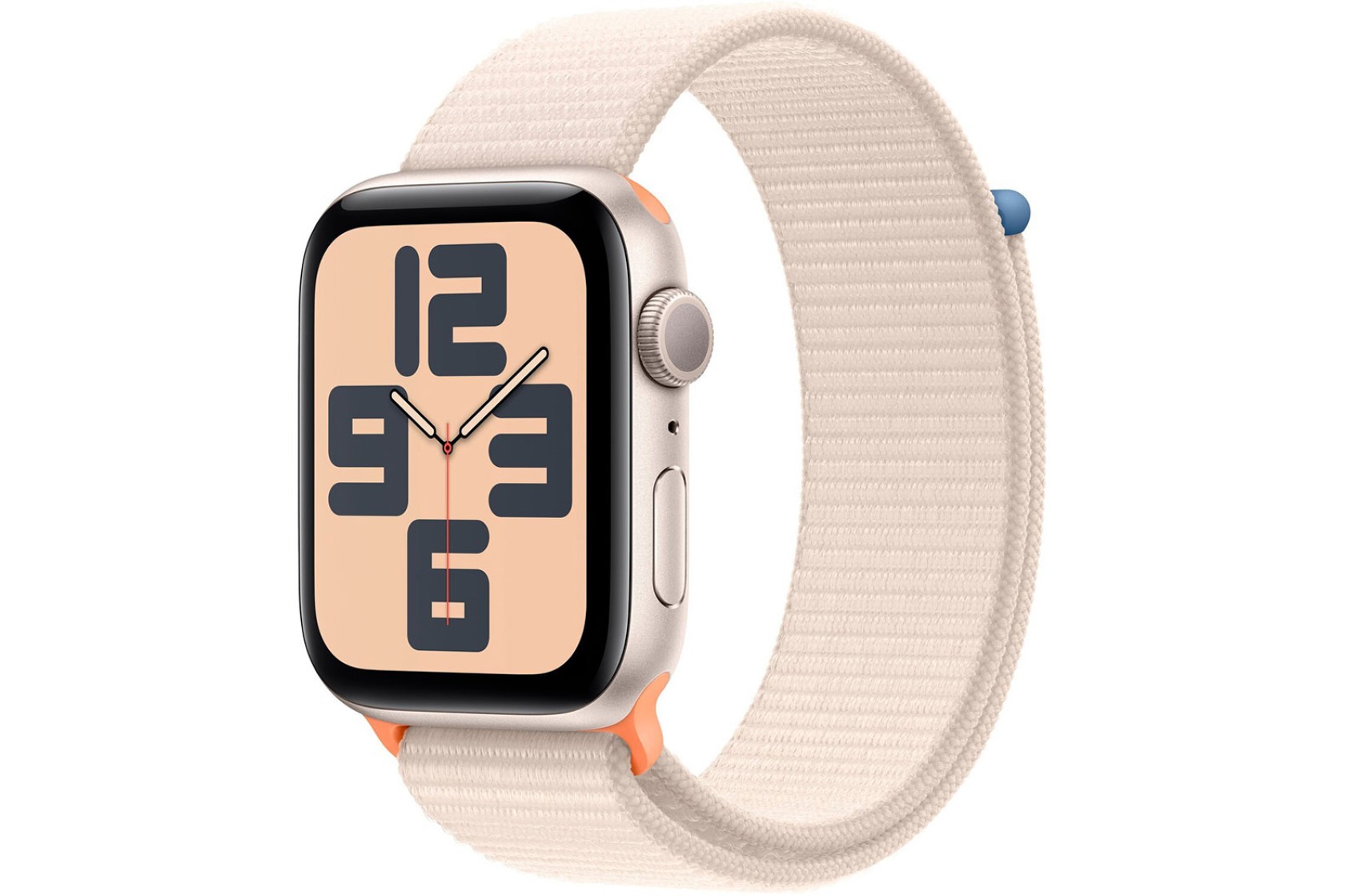 Смартгодинник Apple Watch SE GPS 44mm Starlight Aluminium Case with Starlight Sport Loop