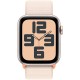 Смартгодинник Apple Watch SE GPS 44mm Starlight Aluminium Case with Starlight Sport Loop