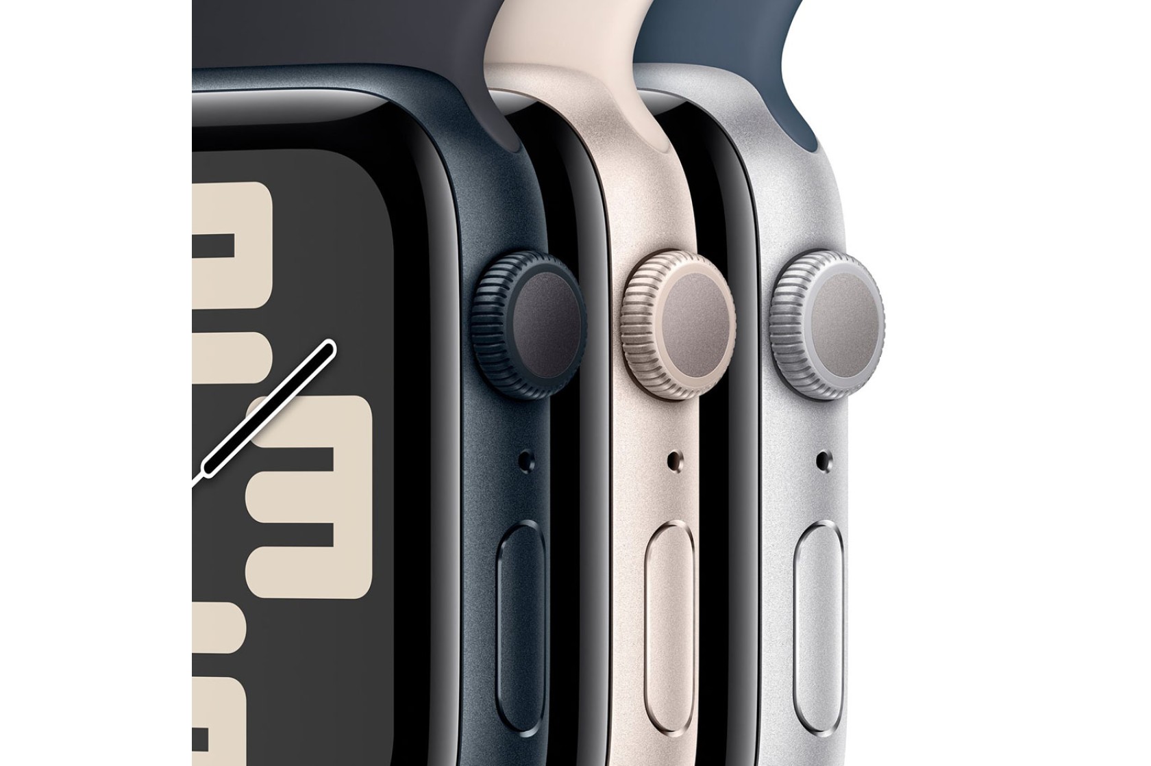 Смартгодинник Apple Watch SE GPS 44mm Starlight Aluminium Case with Starlight Sport Loop