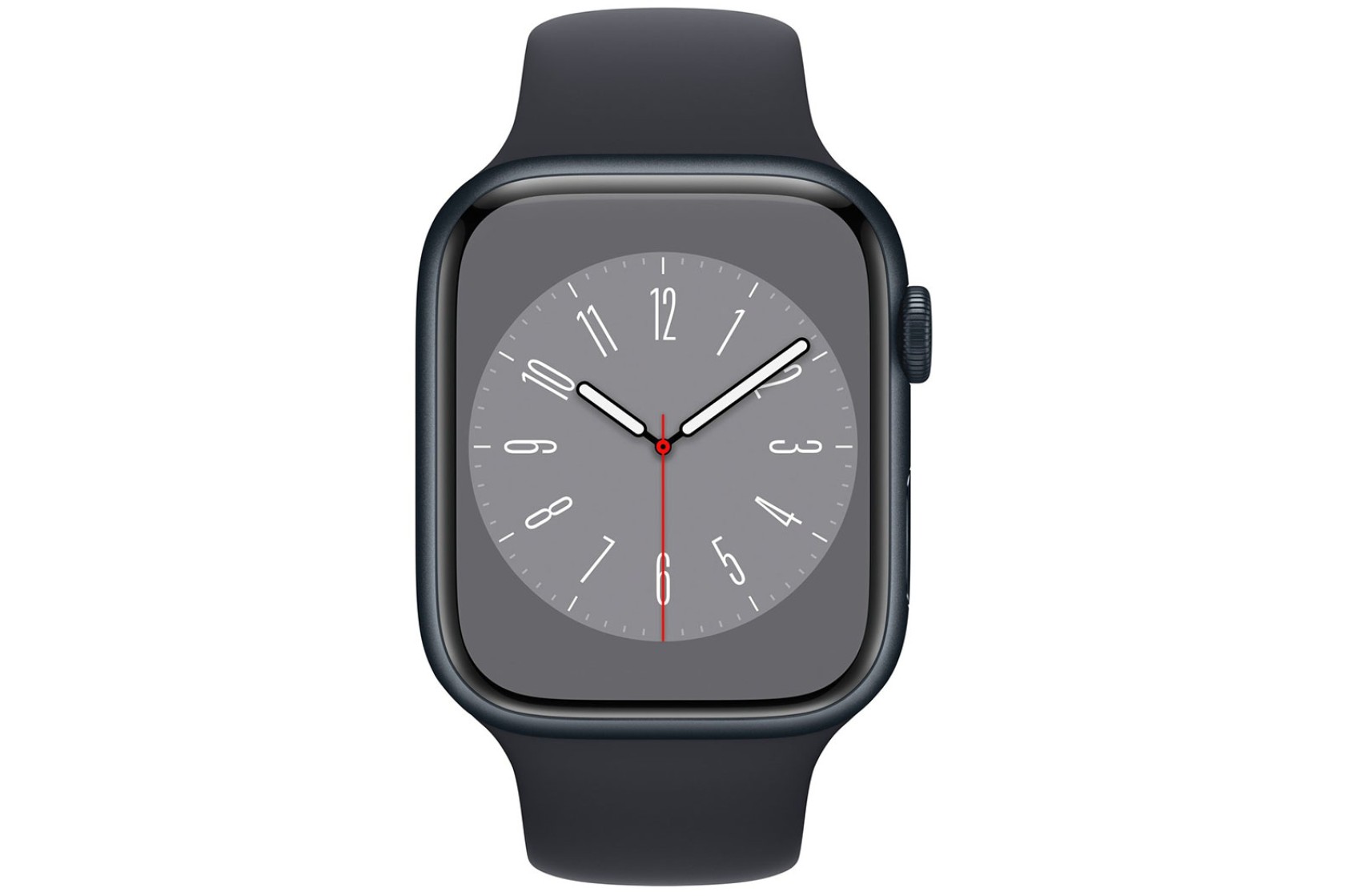 Смартгодинник Apple Watch Series 8 GPS 45mm Midnight Aluminium Case with Midnight Sport Band