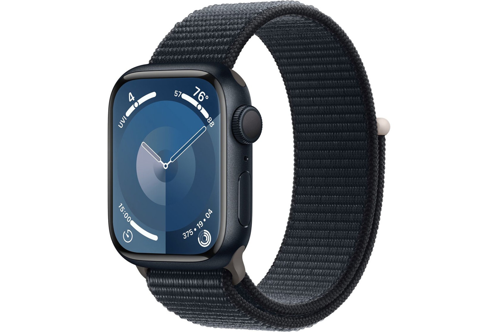 Смартгодинник Apple Watch Series 9 GPS 41mm Midnight Aluminium Case with Midnight Sport Loop