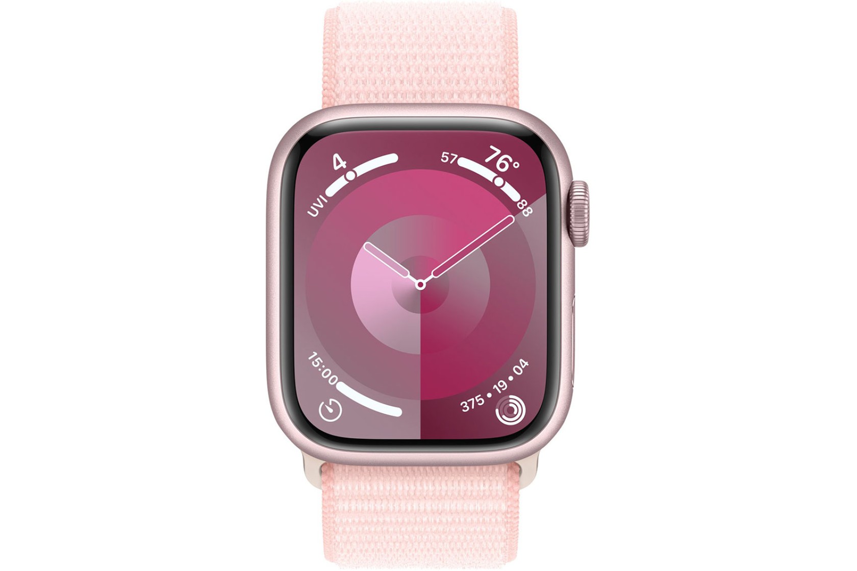 Смартгодинник Apple Watch Series 9 GPS 41mm Pink Aluminium Case with Light Pink Sport Loop