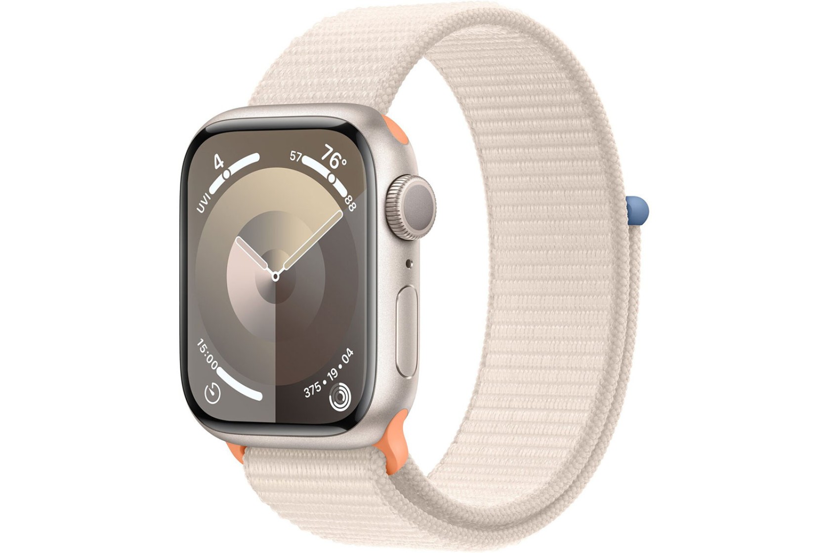 Смартгодинник Apple Watch Series 9 GPS 41mm Starlight Aluminium Case with Starlight Sport Loop