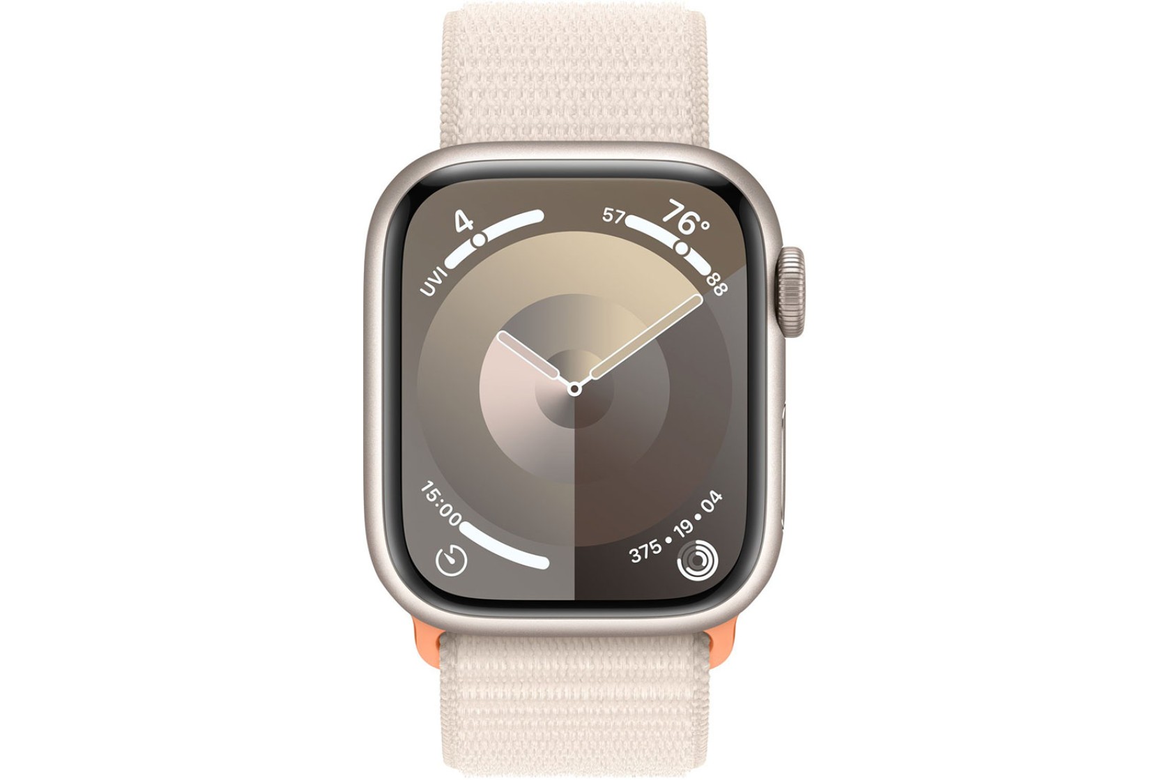 Смартгодинник Apple Watch Series 9 GPS 41mm Starlight Aluminium Case with Starlight Sport Loop