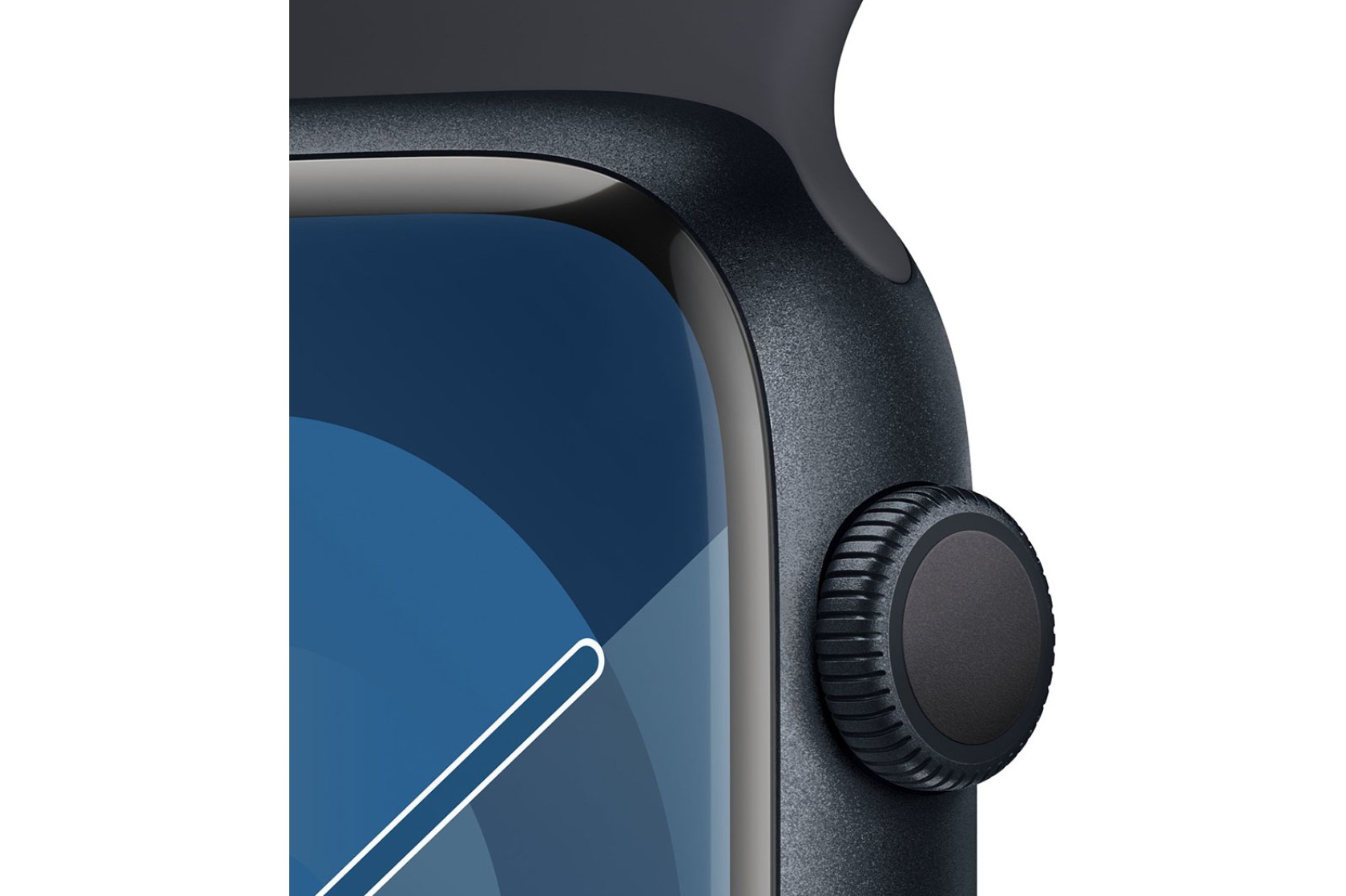 Смартгодинник Apple Watch Series 9 GPS 45mm Midnight Aluminium Case with Midnight Sport Band – S/M