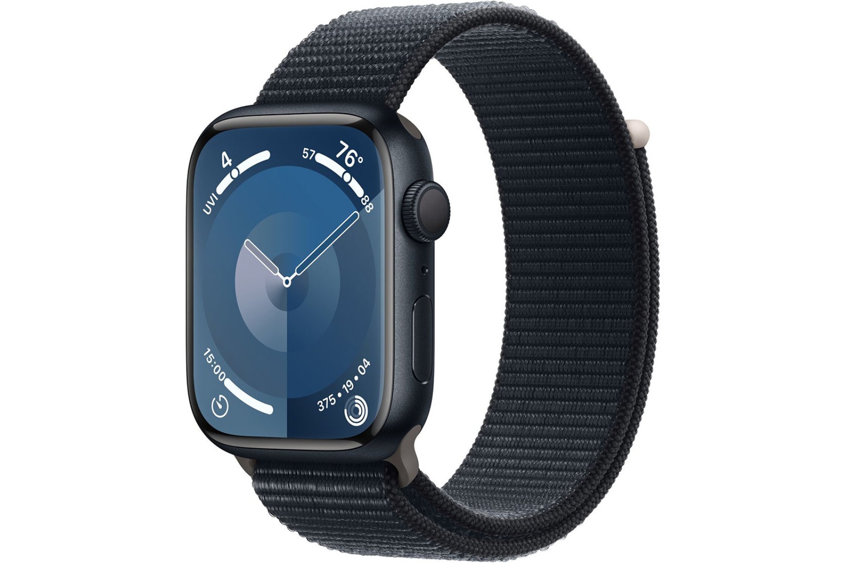 Смартгодинник Apple Watch Series 9 GPS 45mm Midnight Aluminium Case with Midnight Sport Loop