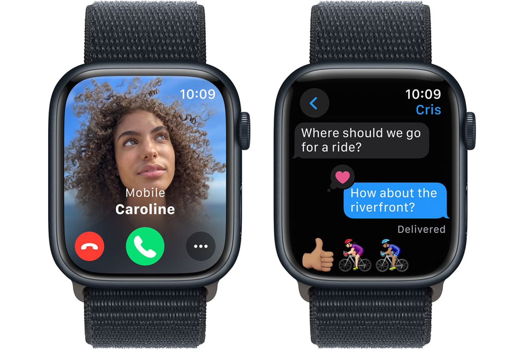 Смартгодинник Apple Watch Series 9 GPS 45mm Midnight Aluminium Case with Midnight Sport Loop