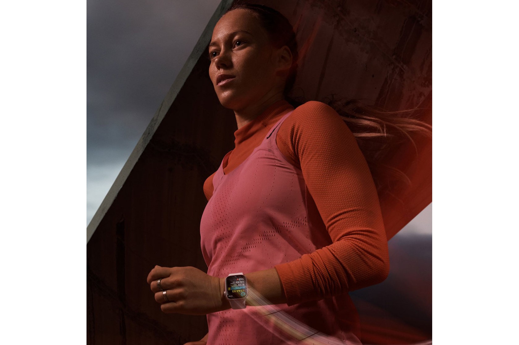 Смартгодинник Apple Watch Series 9 GPS 45mm Pink Aluminium Case with Light Pink Sport Band – M/L
