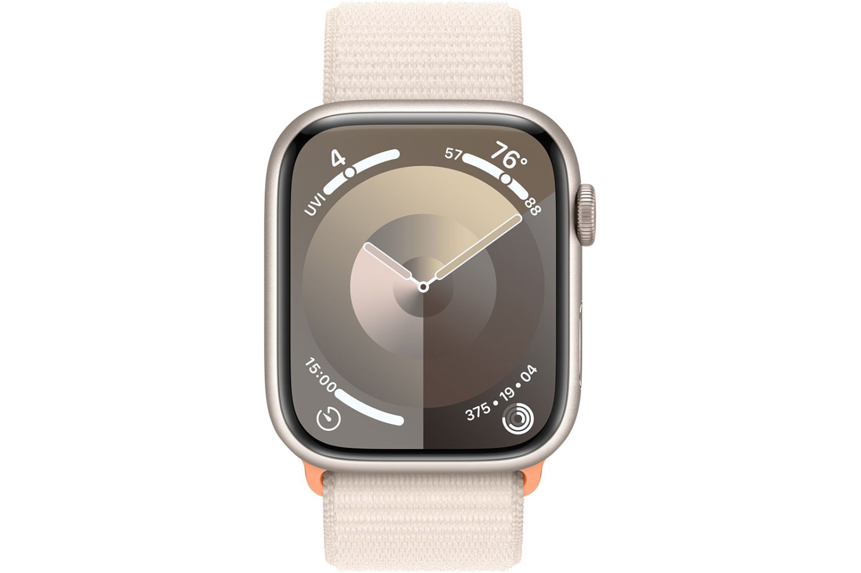 Смартгодинник Apple Watch Series 9 GPS 45mm Starlight Aluminium Case with Starlight Sport Loop