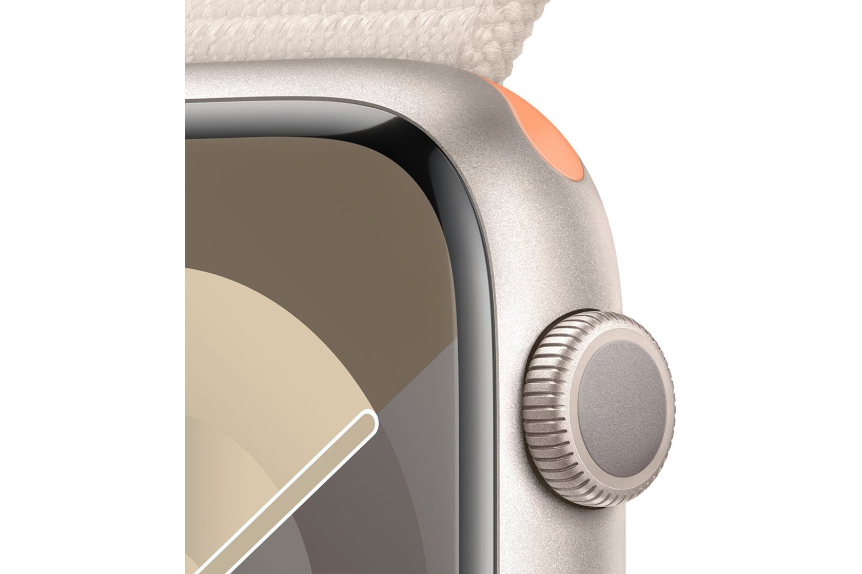 Смартгодинник Apple Watch Series 9 GPS 45mm Starlight Aluminium Case with Starlight Sport Loop