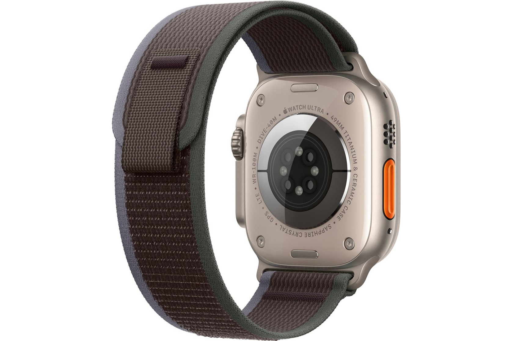 Смартгодинник Apple Watch Ultra 2 GPS + Cellular, 49mm Titanium Case with Blue/Black Trail Loop – M/L