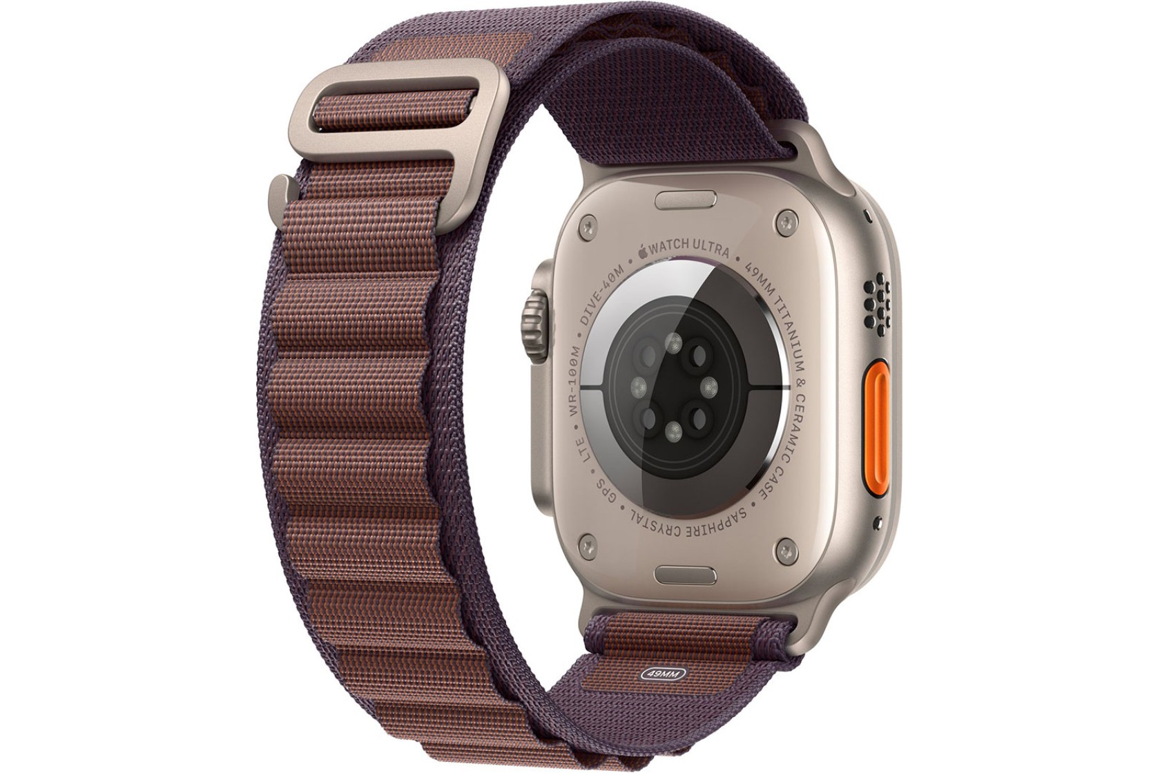 Смартгодинник Apple Watch Ultra 2 GPS + Cellular, 49mm Titanium Case with Indigo Alpine Loop – Medium