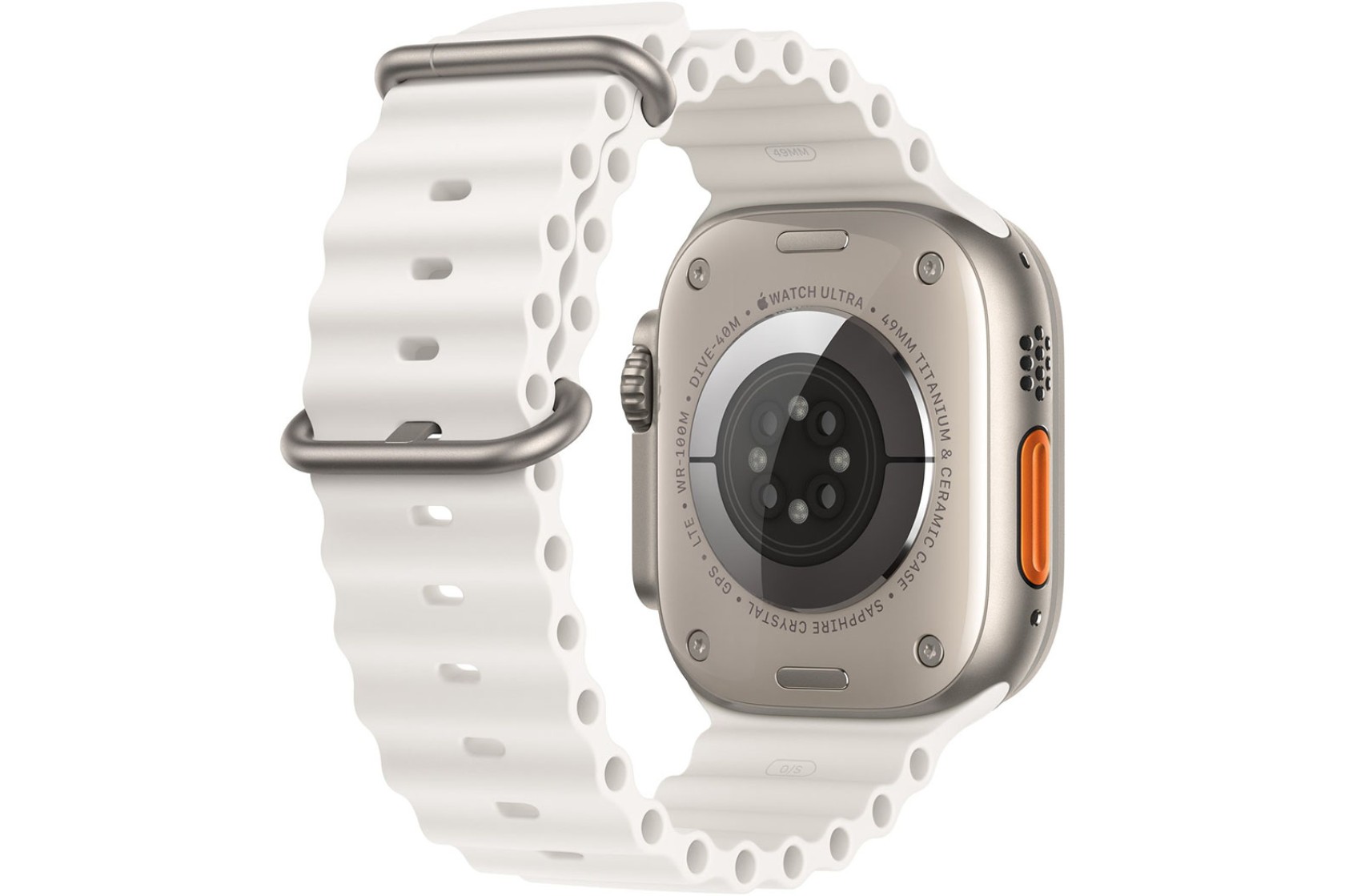 Смартгодинник Apple Watch Ultra 2 GPS + Cellular, 49mm Titanium Case with White Ocean Band